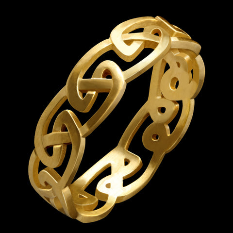 Aliança de Ouro Amarelo Seduction