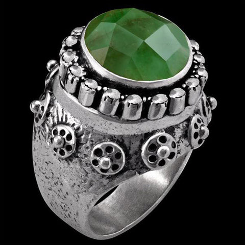 Anel de Prata com banho de Ouro Realeza