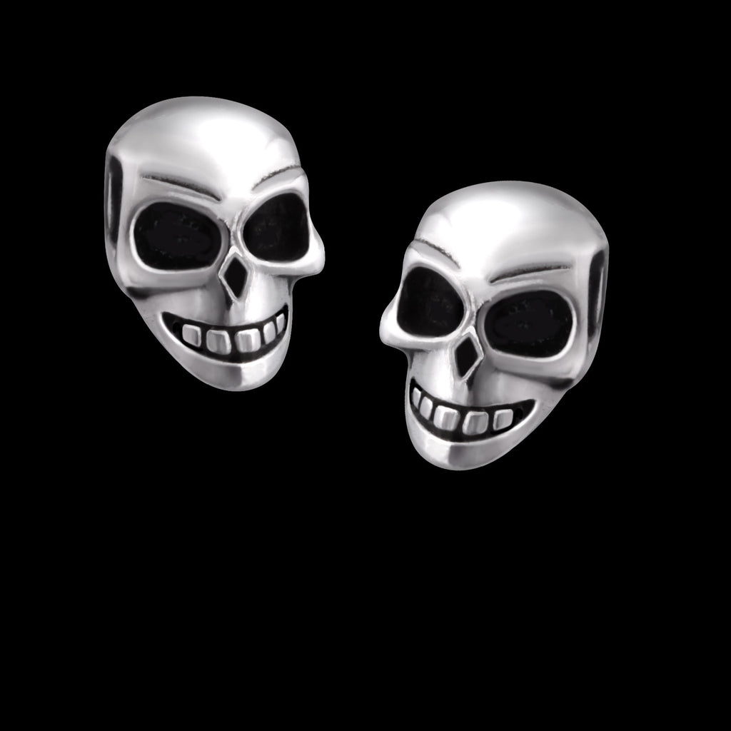 Brinco de Prata Skeleton Smile