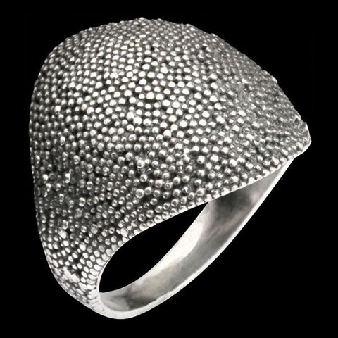 Anel de Prata com banho de Ouro Desintegration