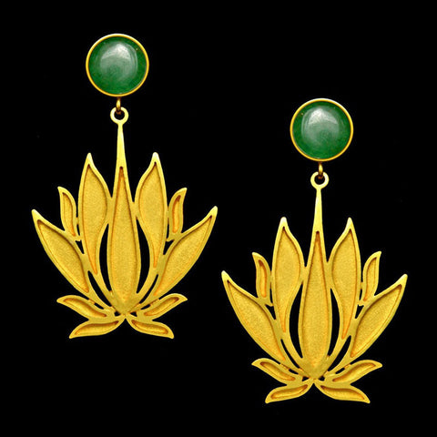 Brinco de Prata Centaurea