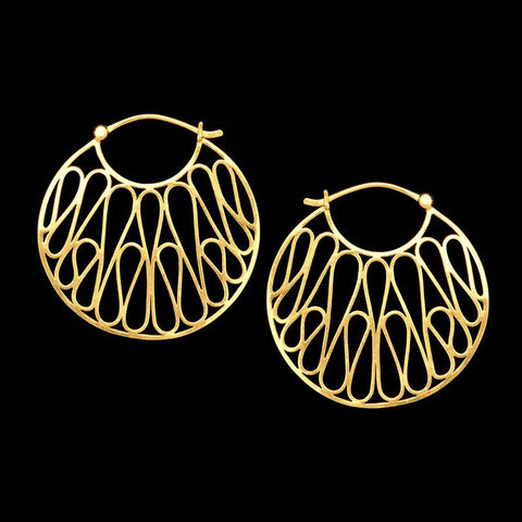 Brinco de Prata com banho de Ouro Kilowatt