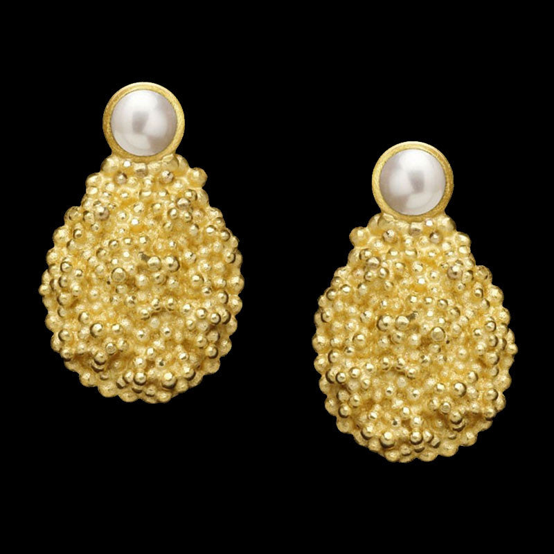 Brinco de Prata com banho de Ouro Luxembourg