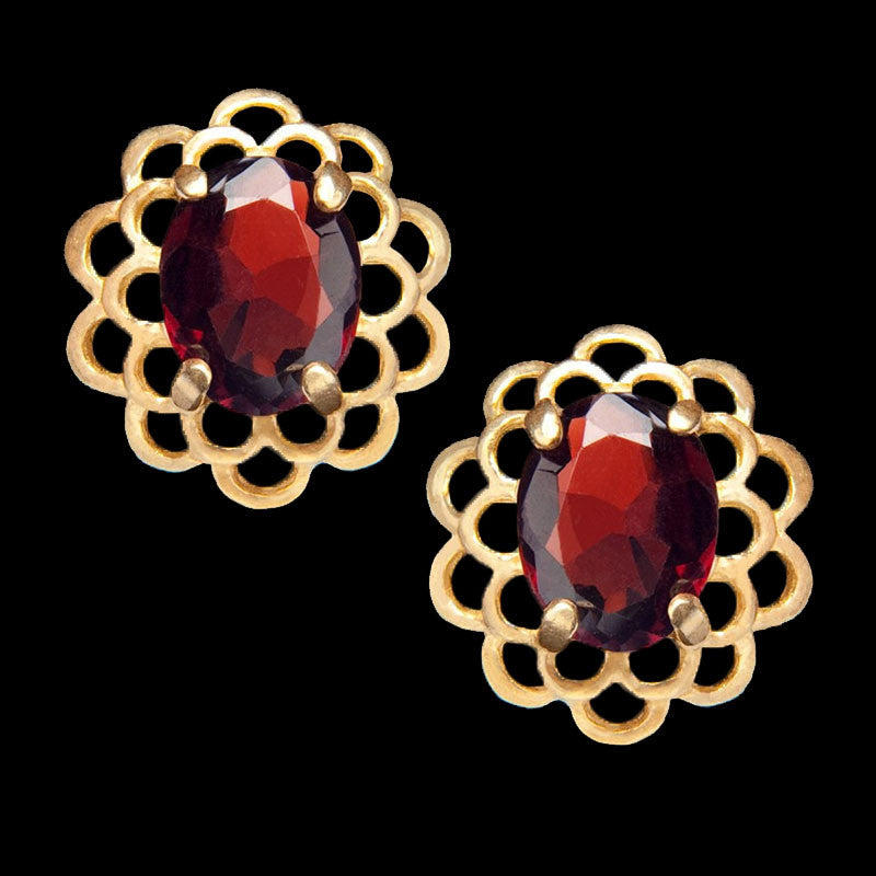 Brinco de Prata com banho de Ouro Mimesis