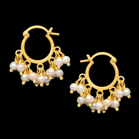 Brinco de Ouro Amarelo Popcorn