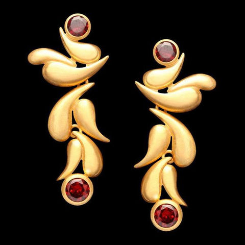 Brinco de Prata com banho de Ouro Rosé Velatus