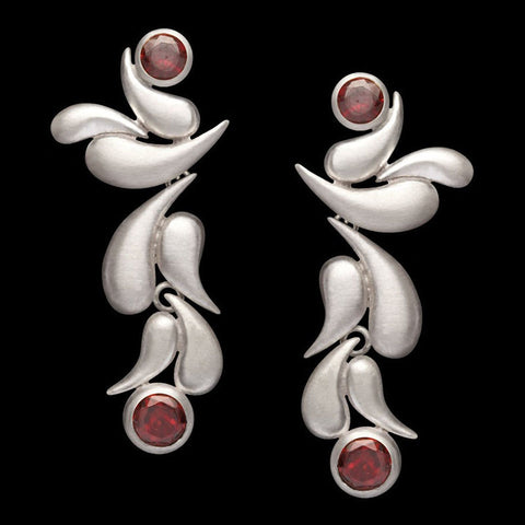 Brinco de Prata com banho de Ouro Velatus