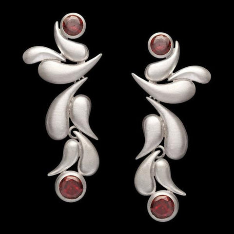 Brinco de Prata com banho de Ouro Rosé Velatus