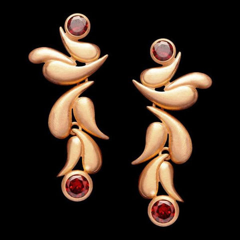 Brinco de Prata com banho de Ouro Velatus